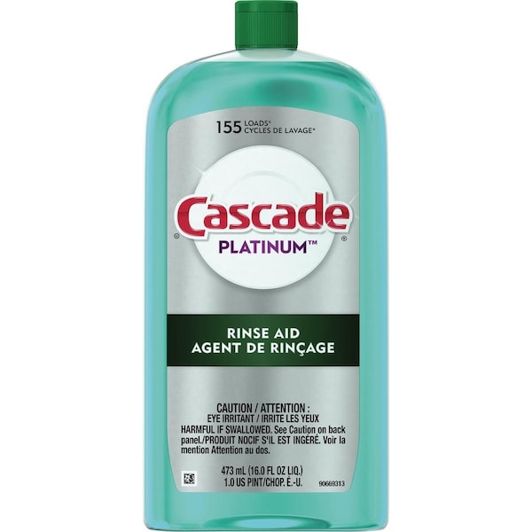 Cascade Platinum 16 Oz. Dishwasher Rinse Aid and Drying Agent 89646 - main